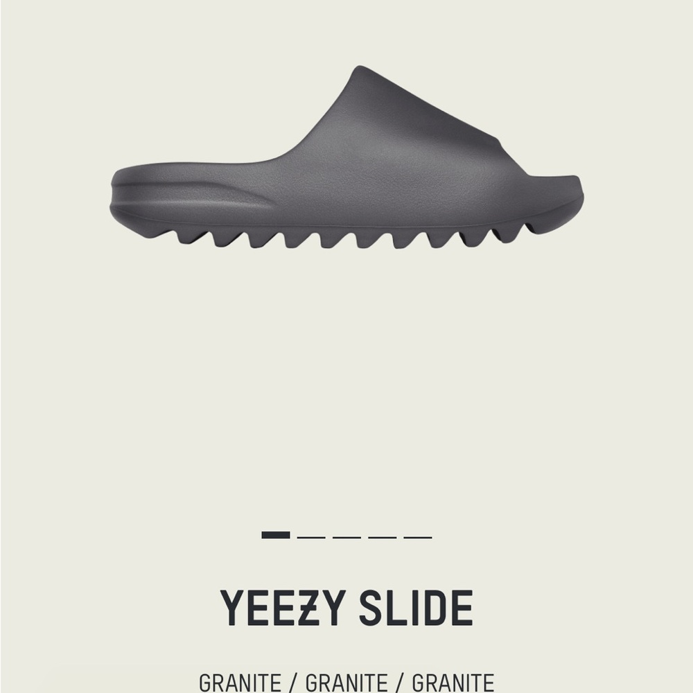 Yeezy Slides released 8/11/23 Grey